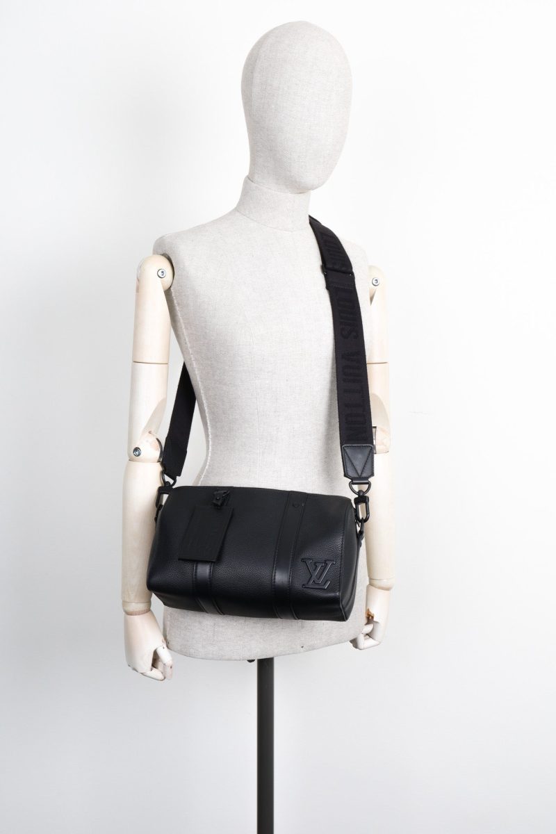 Louis Vuitton City Keepall LV Aerogram Black