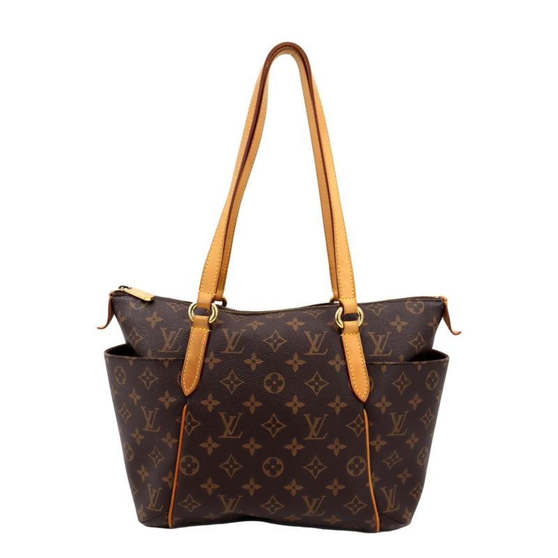 LOUIS VUITTON Totally PM Monogram Canvas Shoulder Tote Bag Brown - Image 12