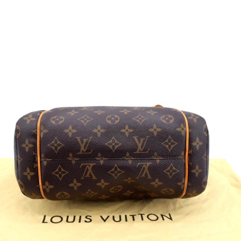 LOUIS VUITTON Totally PM Monogram Canvas Shoulder Tote Bag Brown - Image 8