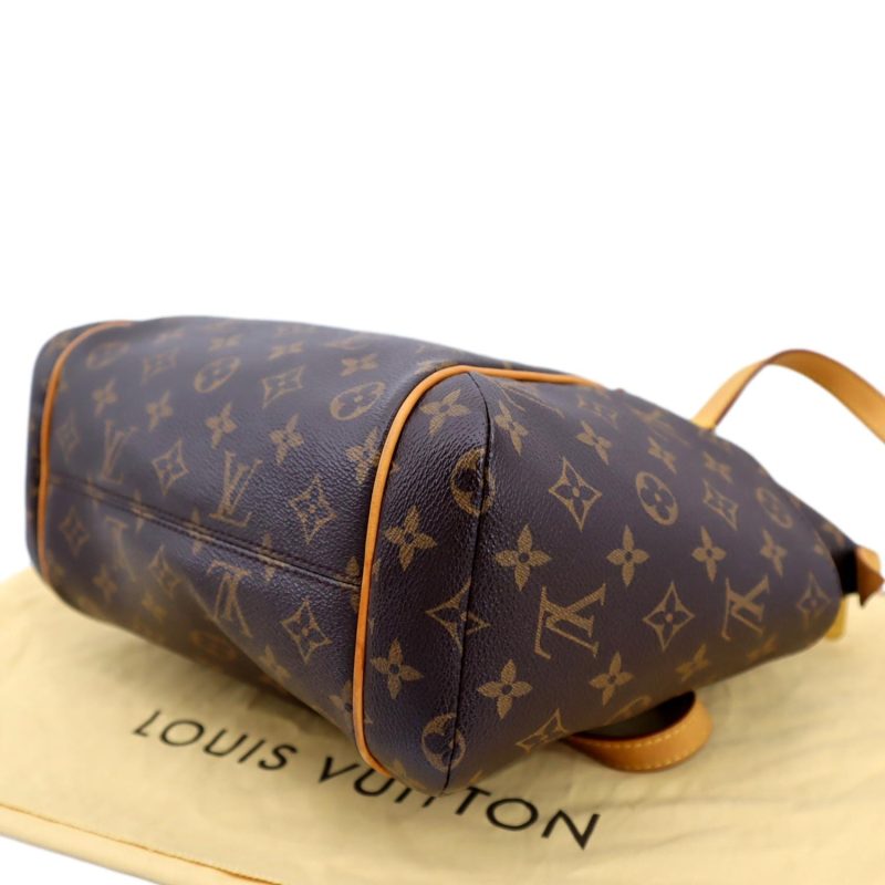 LOUIS VUITTON Totally PM Monogram Canvas Shoulder Tote Bag Brown - Image 6