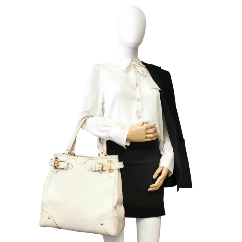 Louis Vuitton Le Majestueux White Suhali - Image 2