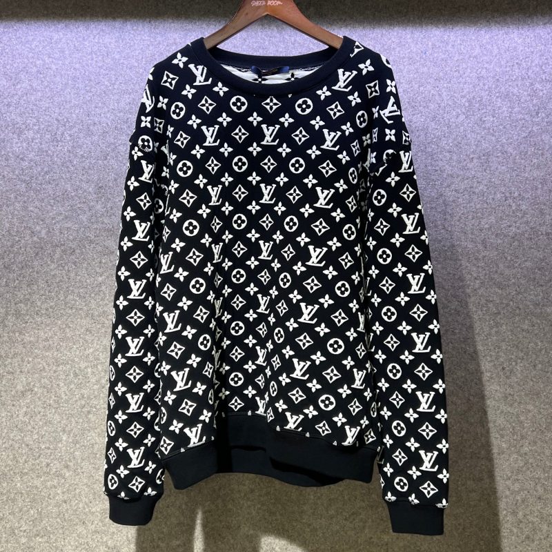 Louis Vuitton LV Monogram Jacquard Crewneck - Image 3