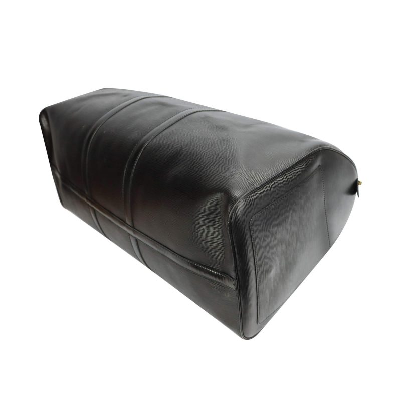 Louis Vuitton Keepall 60 Black Epi - Image 7