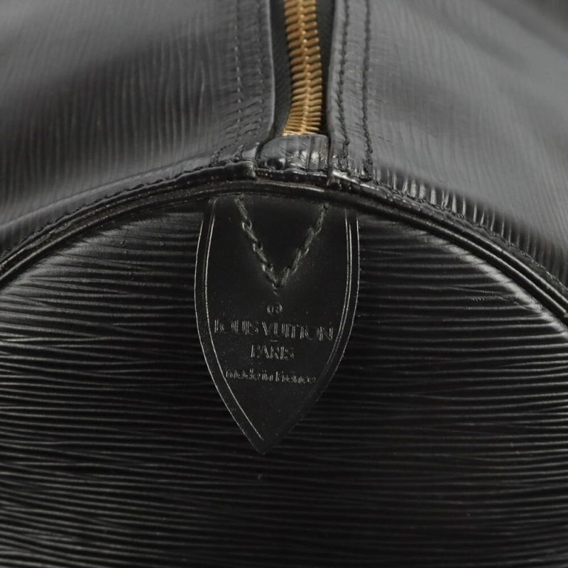 Louis Vuitton Keepall 60 Black Epi - Image 10