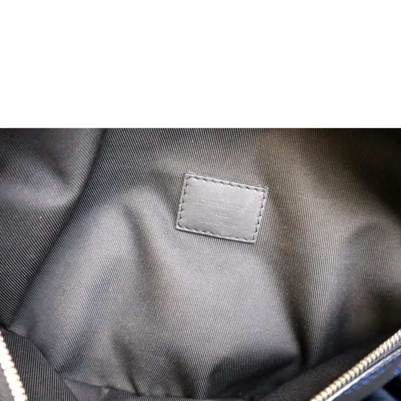 LOUIS VUITTON Campus Damier Infini Leather Bumbag Navy Blue - Image 7
