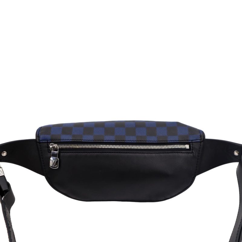 LOUIS VUITTON Campus Damier Infini Leather Bumbag Navy Blue - Image 2