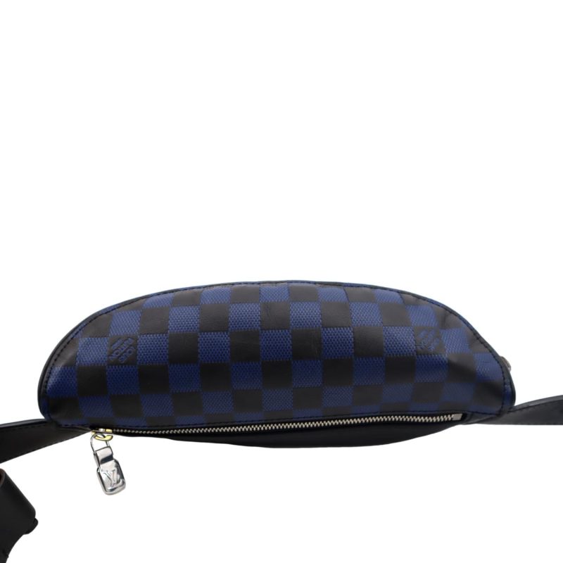 LOUIS VUITTON Campus Damier Infini Leather Bumbag Navy Blue - Image 3