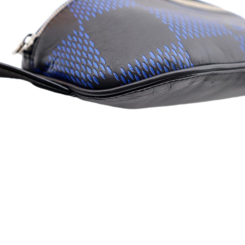 LOUIS VUITTON Campus Damier Infini Leather Bumbag Navy Blue - Image 6