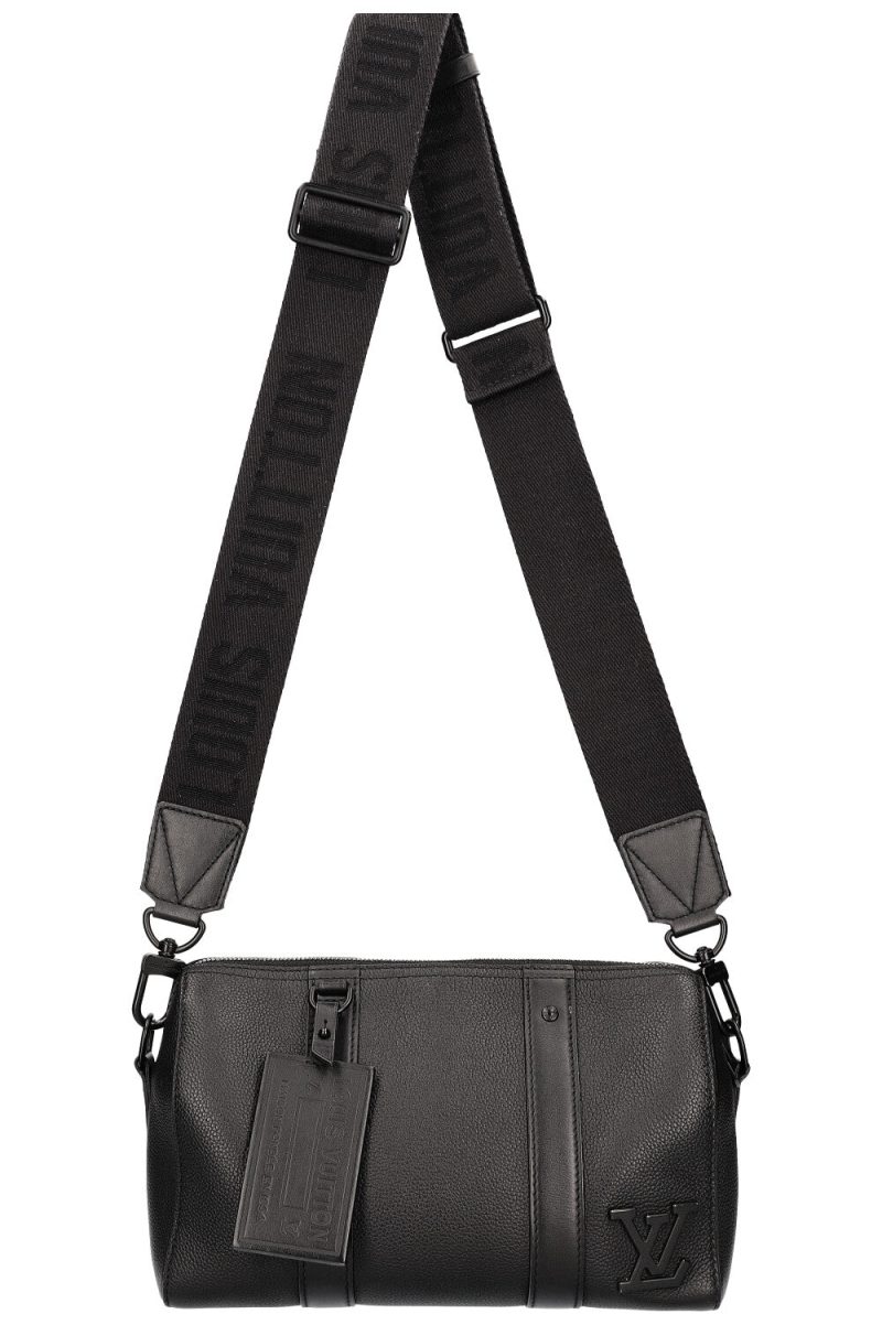 Louis Vuitton City Keepall LV Aerogram Black - Image 12