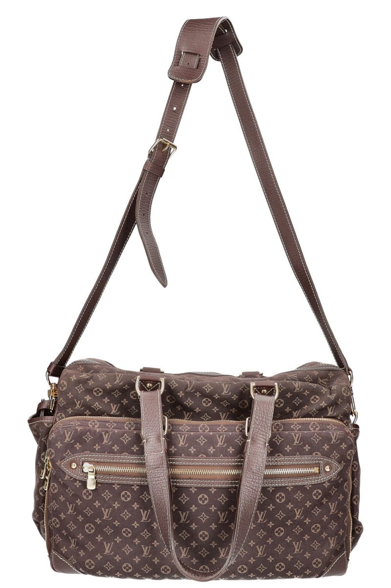 Louis Vuitton Diaper Bag Mini Lin Brown - Image 11