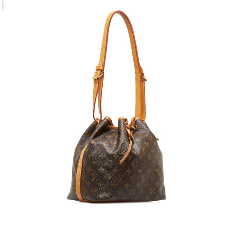 LOUIS VUITTON Monogram Petit Noe Bucket Bag