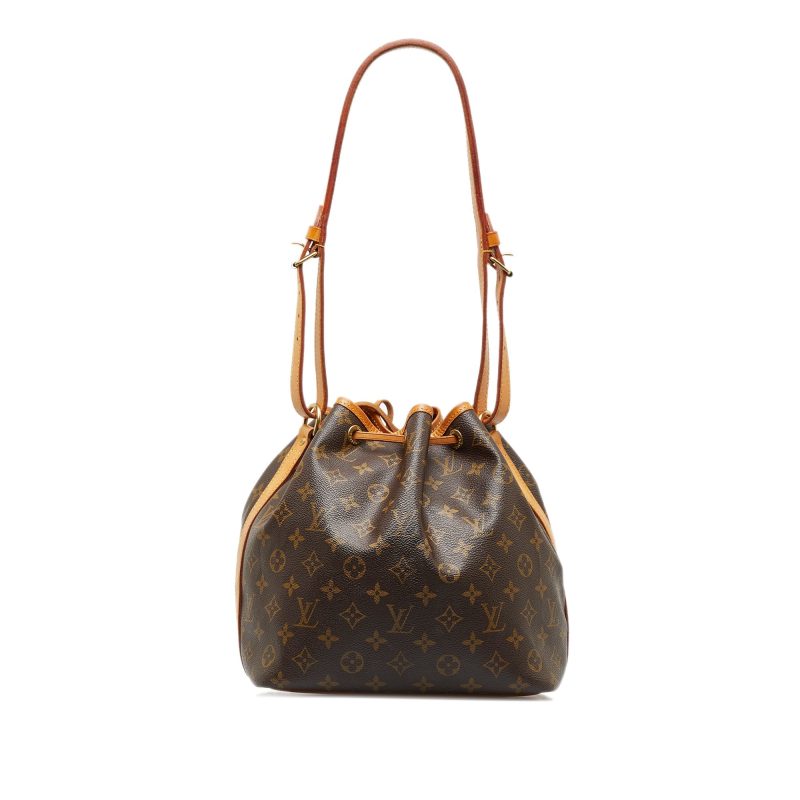 LOUIS VUITTON Monogram Petit Noe Bucket Bag - Image 2
