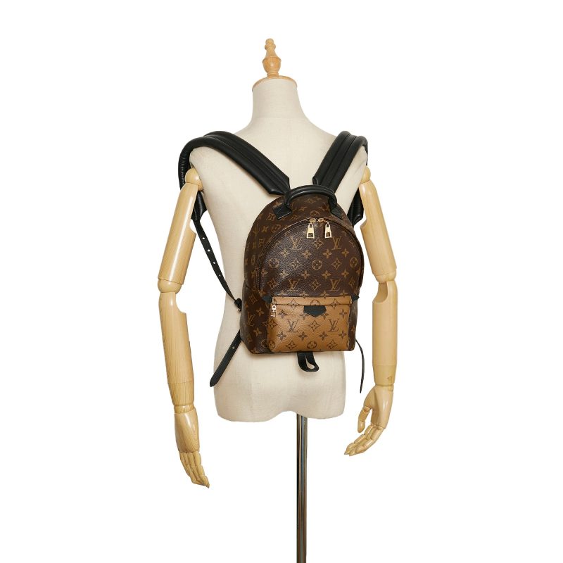 Louis Vuitton Palm Springs Backpack PM Monogram Reverse - Image 4