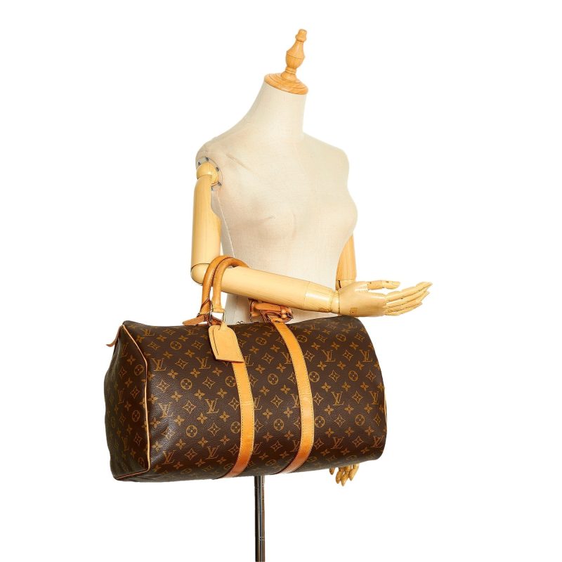 Louis Vuitton Keepall 45 Monogram Canvas - Image 9