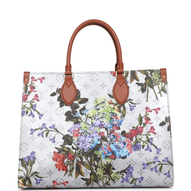 Louis Vuitton LV Garden Metallic Monogram OnTheGo MM - Image 3