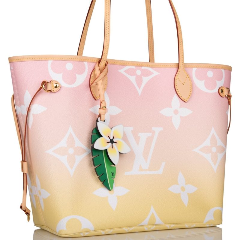 Louis Vuitton Light Pink By The Pool Giant Monogram Neverfull MM - Image 2