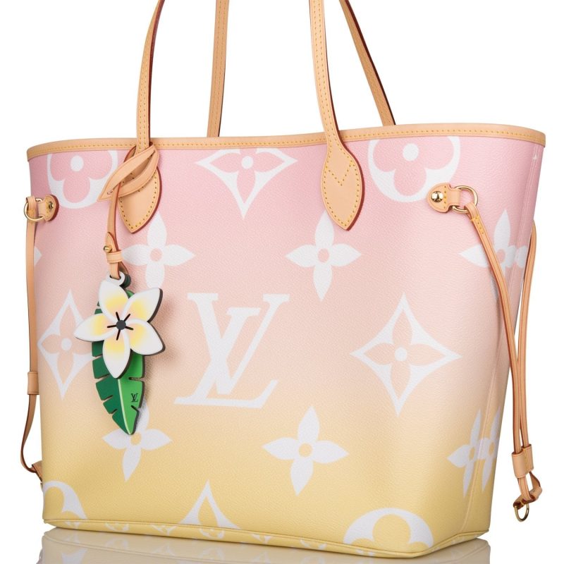 Louis Vuitton Light Pink By The Pool Giant Monogram Neverfull MM - Image 5