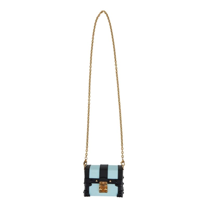 Louis Vuitton Light Blue Epi Mini Essential Trunk Bag - Image 5