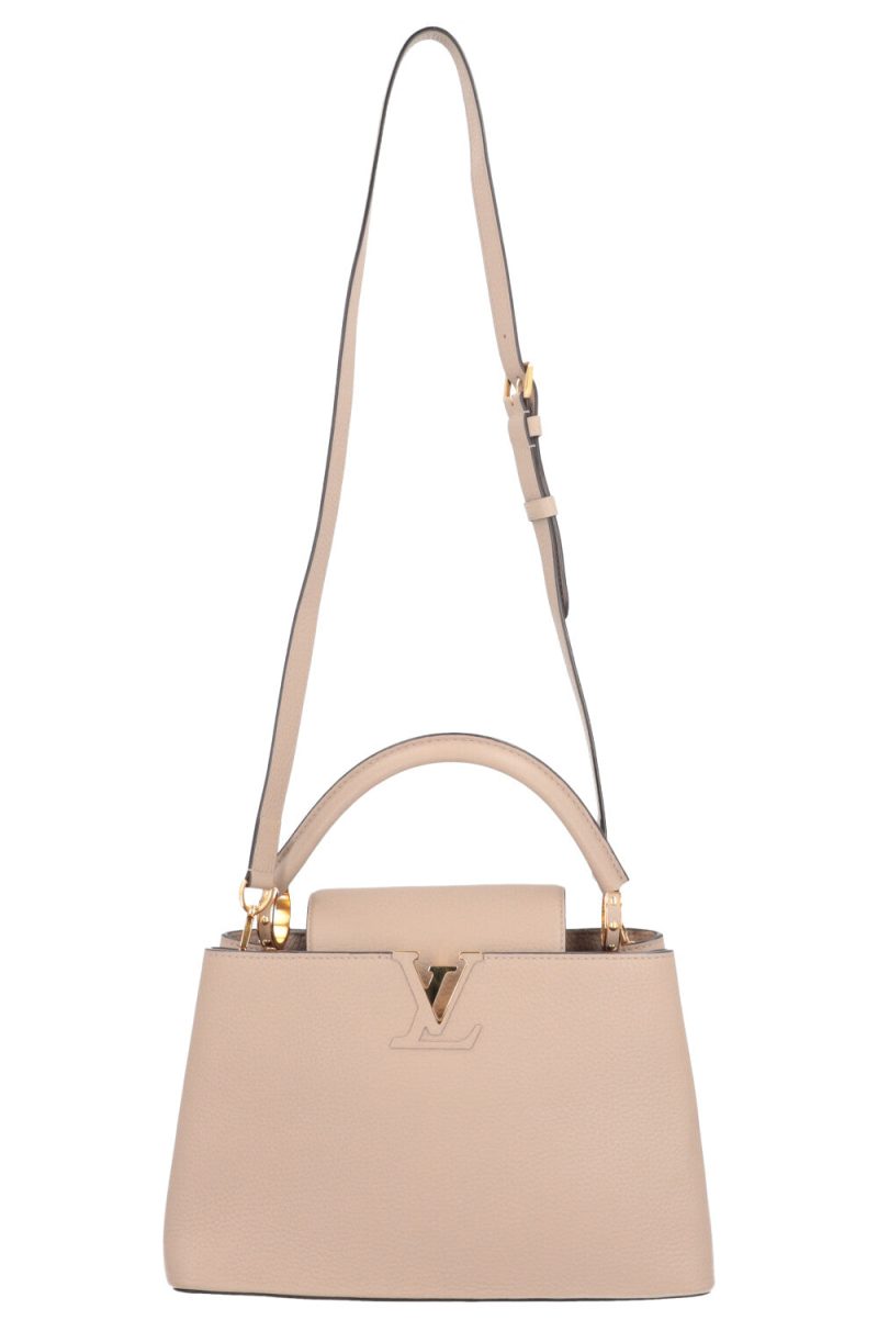 Louis Vuitton Capucines MM Bag Galet