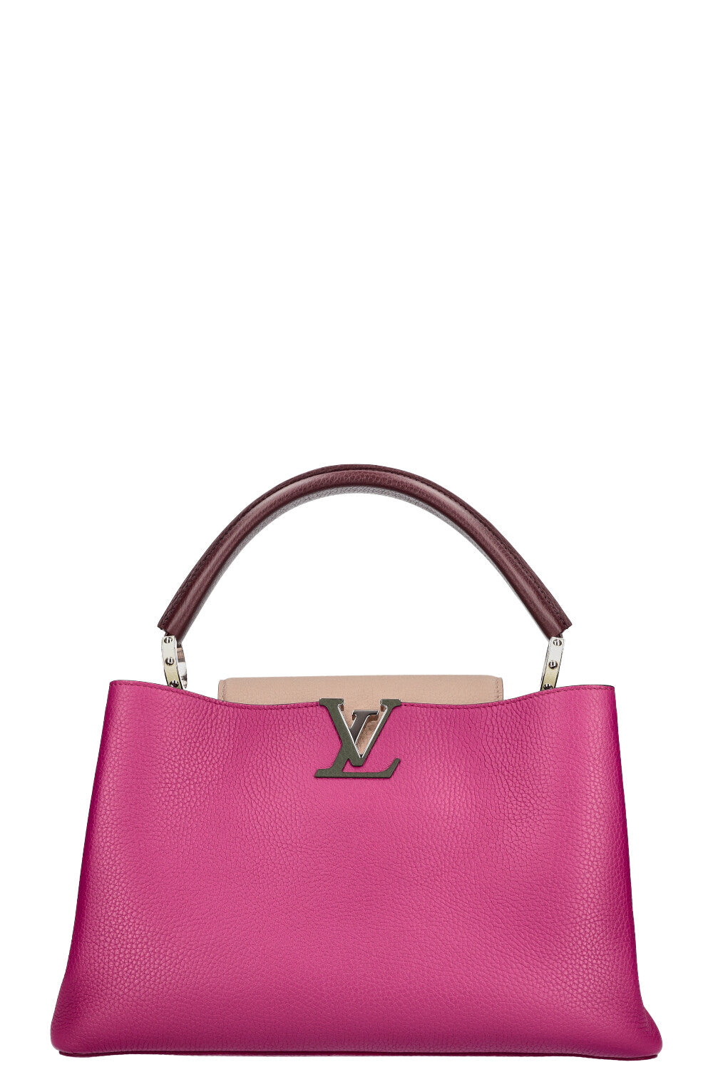 Louis Vuitton Capucines MM Tricolor Pink - Image 12