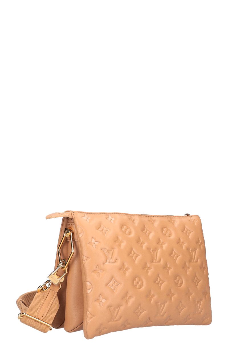 Louis Vuitton Coussin PM Bag Beige Empreinte - Image 2