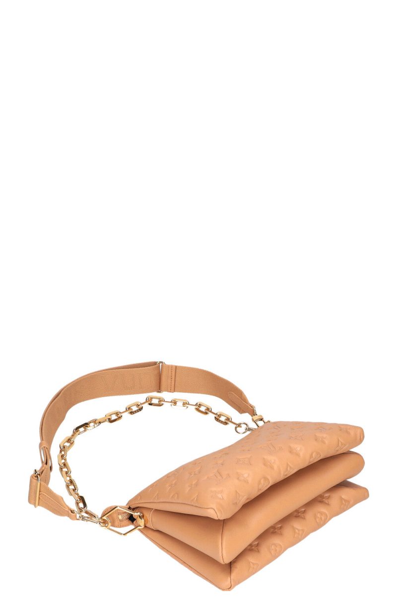 Louis Vuitton Coussin PM Bag Beige Empreinte - Image 8