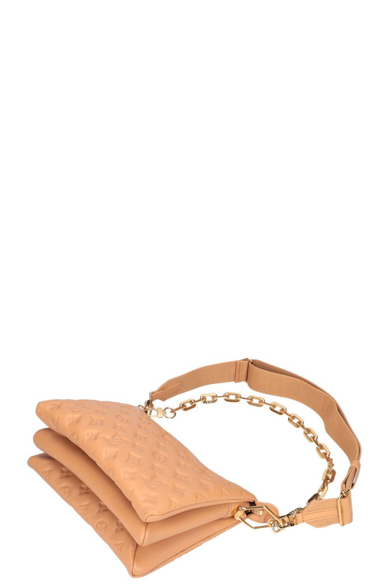 Louis Vuitton Coussin PM Bag Beige Empreinte - Image 10