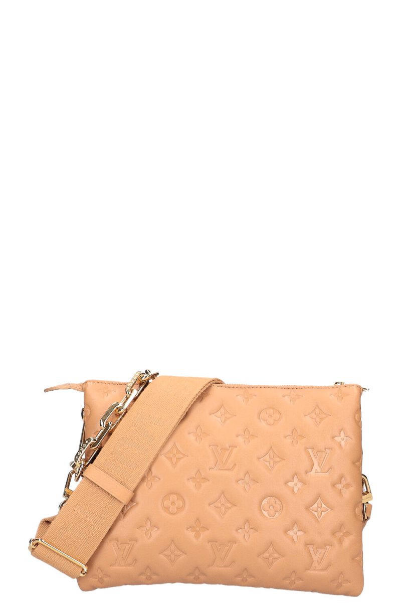 Louis Vuitton Coussin PM Bag Beige Empreinte - Image 12