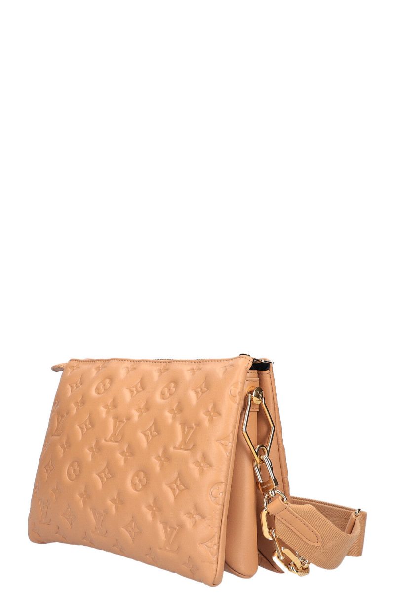 Louis Vuitton Coussin PM Bag Beige Empreinte - Image 6