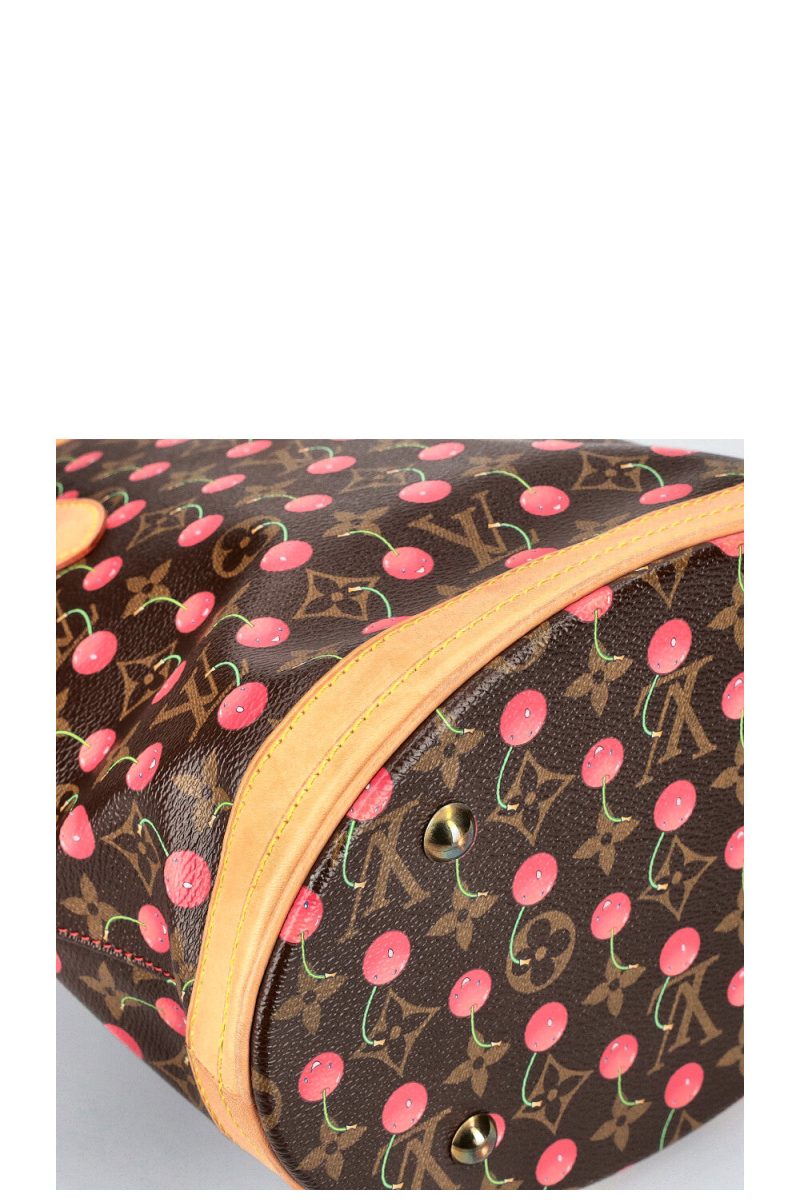 Louis Vuitton Bucket Bag Monogram Cerises - Image 9