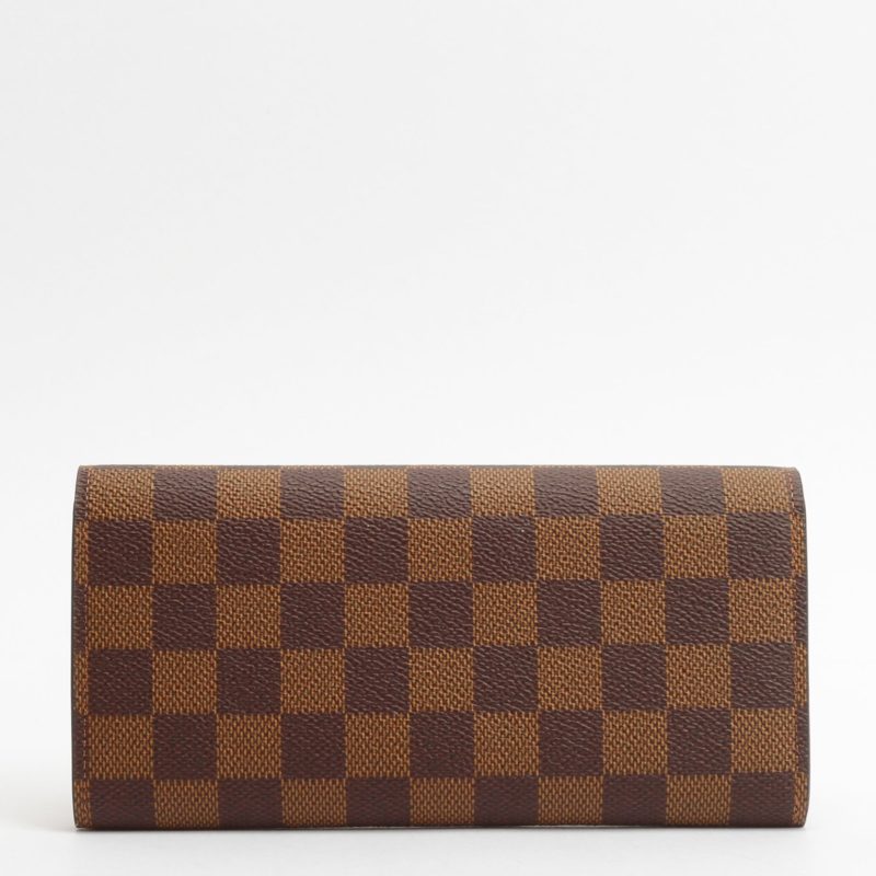 LOUIS VUITTON Damier Ebene Emilie Wallet - Image 3