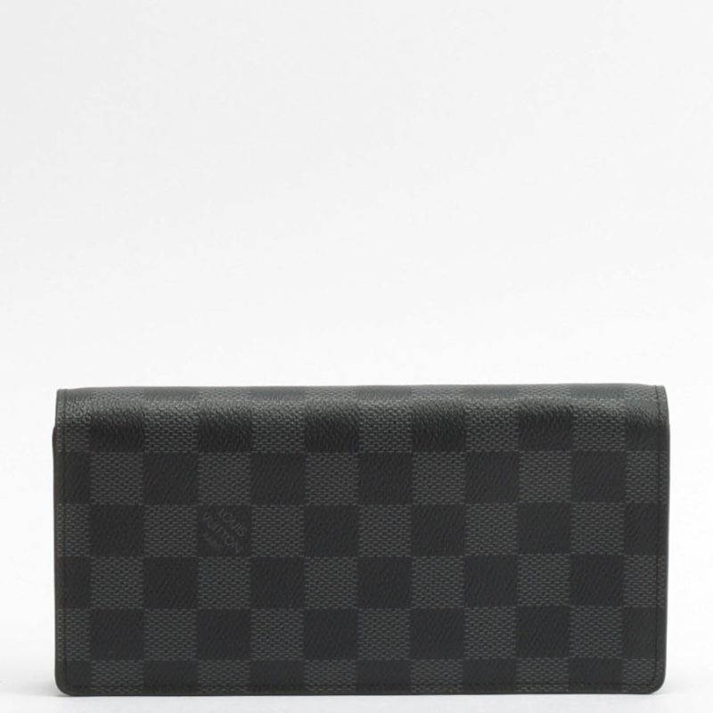 LOUIS VUITTON Brazza Wallet Damier Graphite - Image 6
