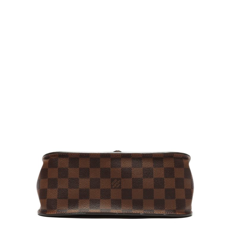 LOUIS VUITTON Beaumarchais Damier Ebene & Light Pink Top Handle - OUTLET FINAL SALE - Image 7