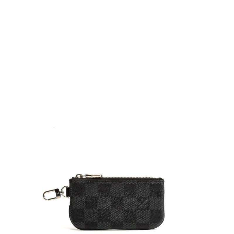 LOUIS VUITTON Damier Graphite Coin Pouch Clip On - Image 12