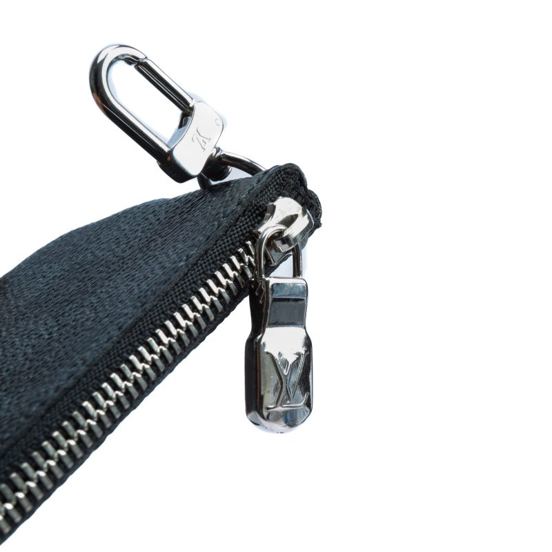 LOUIS VUITTON Damier Graphite Coin Pouch Clip On - Image 4