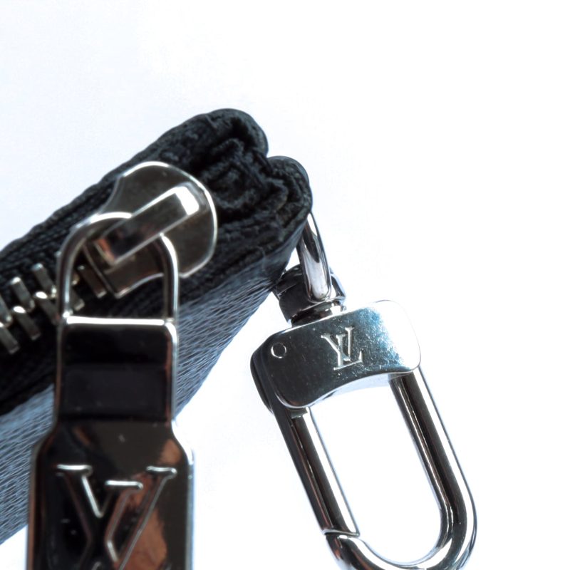 LOUIS VUITTON Damier Graphite Coin Pouch Clip On - Image 5