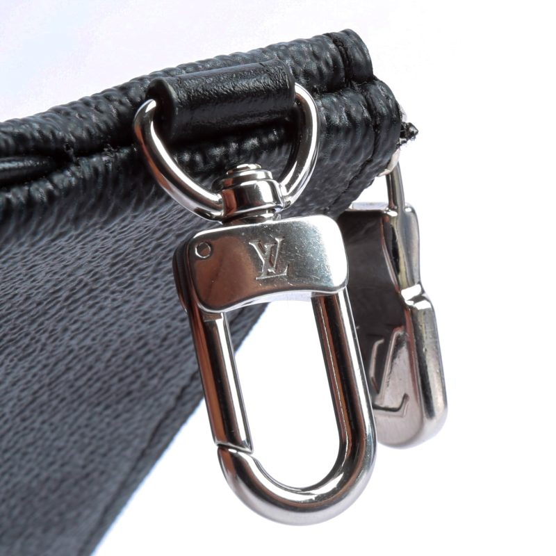 LOUIS VUITTON Damier Graphite Coin Pouch Clip On - Image 10