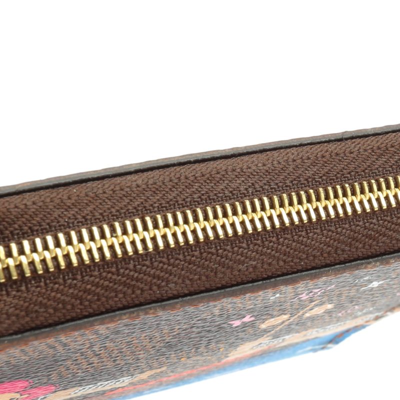 LOUIS VUITTON Vivienne Zippy Coin Purse Damier Ebene - Image 14