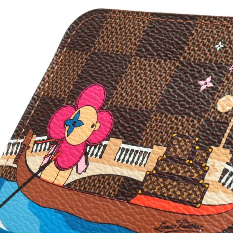 LOUIS VUITTON Vivienne Zippy Coin Purse Damier Ebene - Image 18