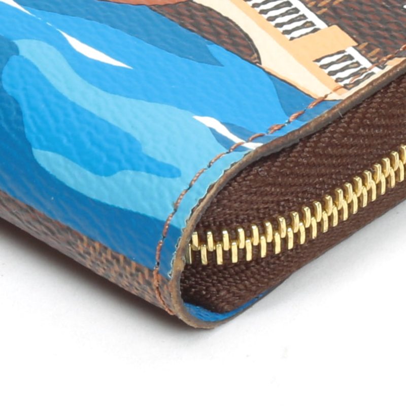 LOUIS VUITTON Vivienne Zippy Coin Purse Damier Ebene - Image 8