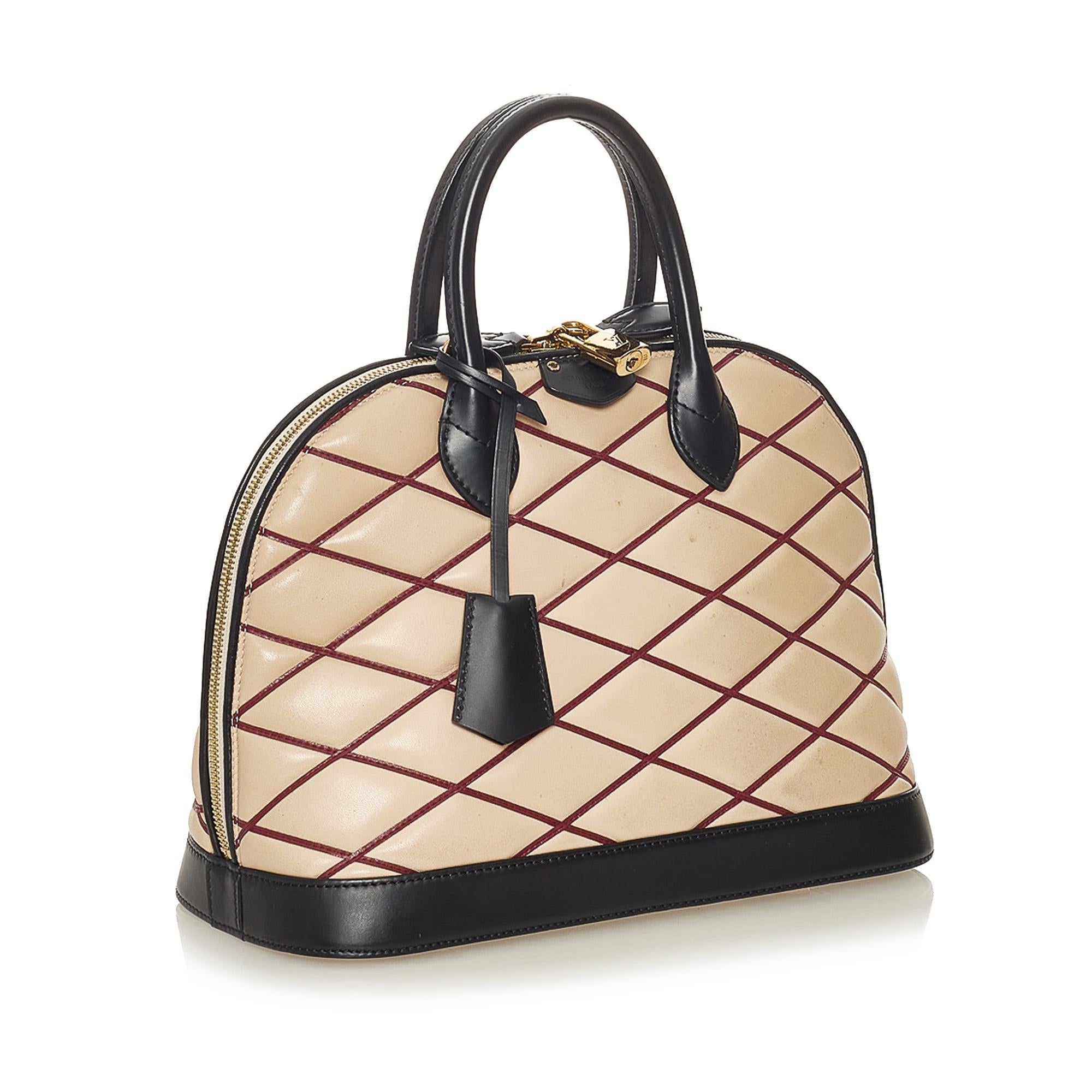 Louis Vuitton Alma Malletage Pm (SHG-34500)