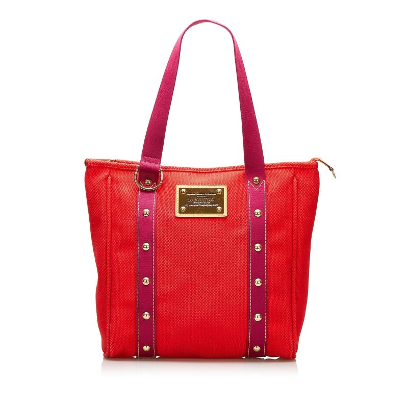 Louis Vuitton Antigua Cabas MM (SHG-35615) - Image 9