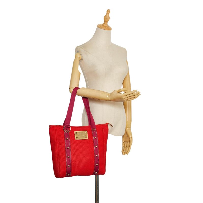 Louis Vuitton Antigua Cabas MM (SHG-35615) - Image 4