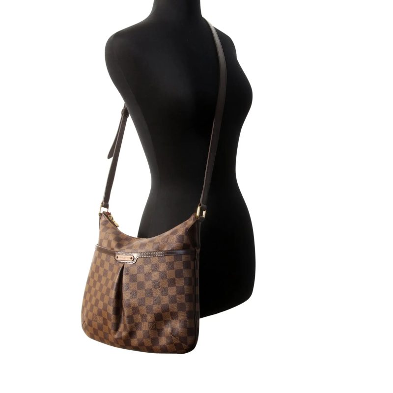 Louis Vuitton Bloomsbury Crossbody Pm Brown Damier Ébène Canvas Messenger Bag - Image 8