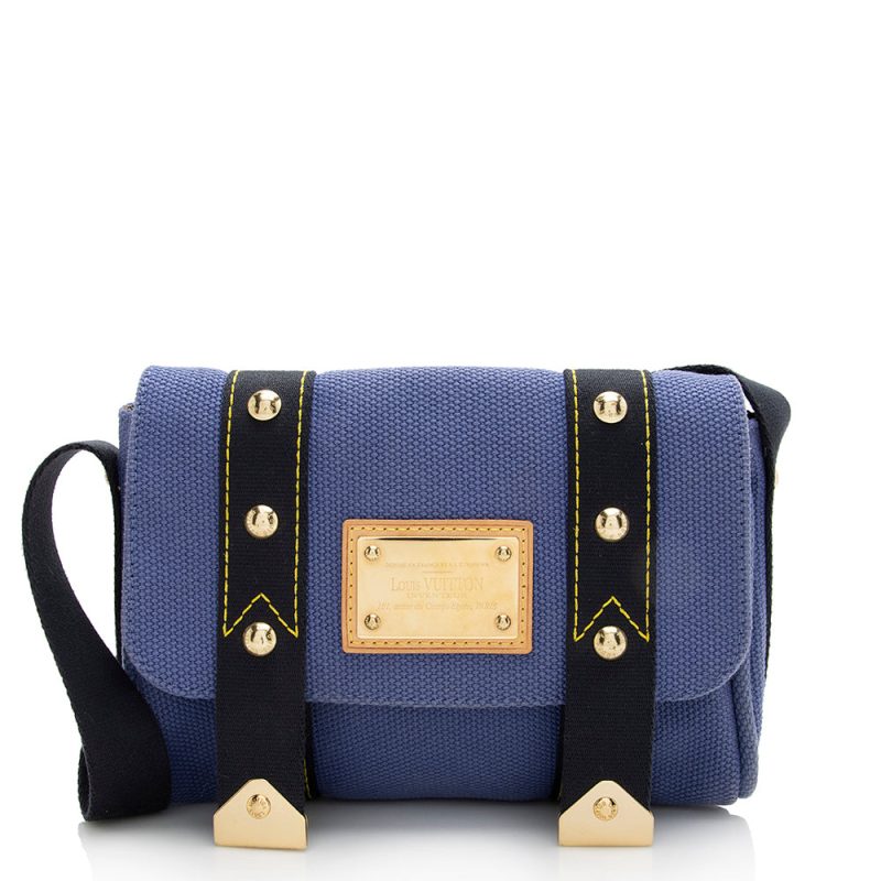 Louis Vuitton Canvas Antigua Besace PM Messenger Bag (SHF-21801) - Image 16