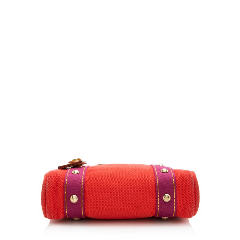 Louis Vuitton Canvas Antigua Cabas PM Tote (SHF-21092) - Image 3