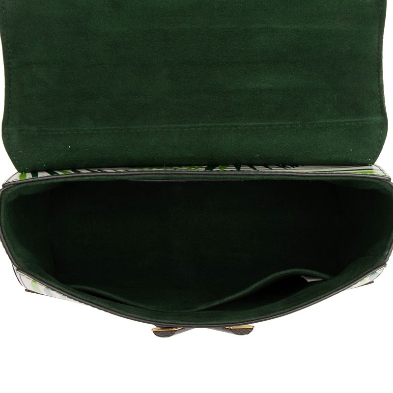 Louis Vuitton Coated Canvas Palm Twist MM Shoulder Bag (SHF-JaIdPa) - Image 6