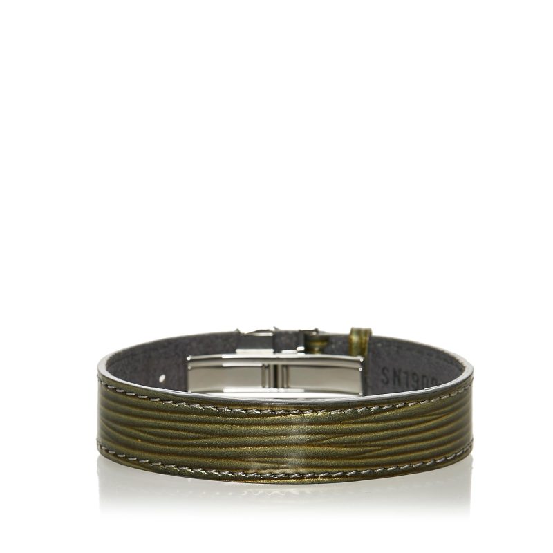 Louis Vuitton Cyber Epi Good Luck Bracelet (SHG-31027) - Image 2