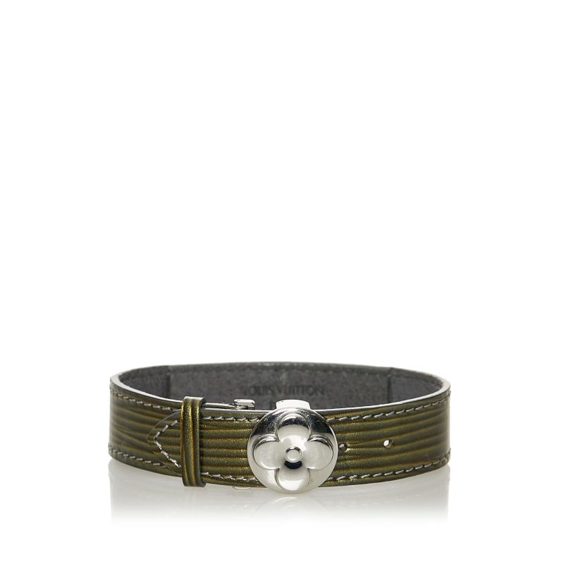 Louis Vuitton Cyber Epi Good Luck Bracelet (SHG-31027) - Image 6