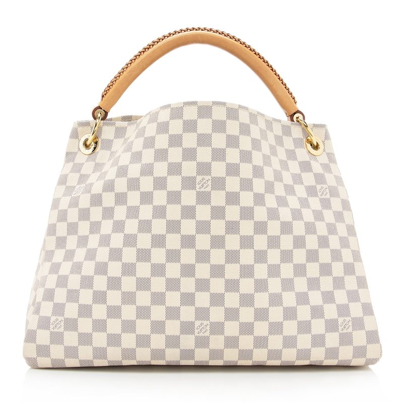 Louis Vuitton Damier Azur Artsy MM Shoulder Bag (SHF-22363) - Image 2
